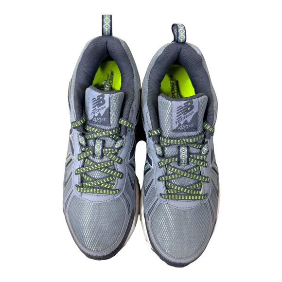 New Balance 410 V5 Trail Running Shoes Gray Neon Athletic Sneakers 6.5 - Picture 10 of 10
